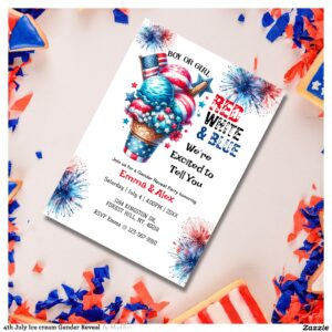 4th_july_ice_cream_gender_reveal_invitation-r_x4xybf_2154 4th July Ice cream Gender Reveal Invitation