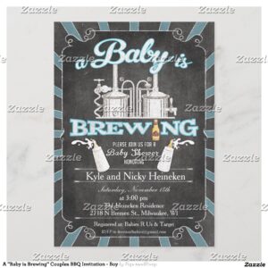 a_baby_is_brewing_couples_bbq_invitation_boy-rd27c1588627246c183e7f9c33b986f1c_tcvcs_2154 A "Baby is Brewing" Couples BBQ Invitation - Boy