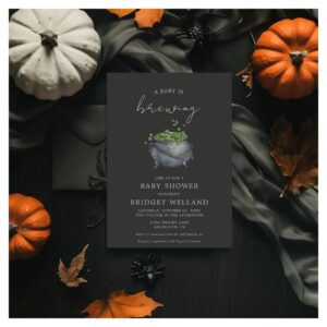 a_baby_is_brewing_halloween_invitation-r_wrbqcp_2154 A Baby is Brewing Halloween Invitation