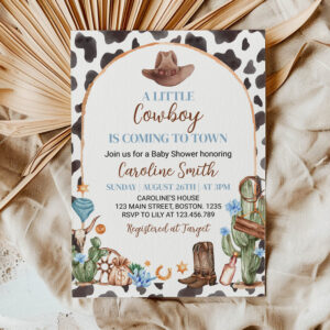 a_little_cowboy_baby_shower_invitation-r_vq3rug_2154 A Little Cowboy Baby Shower Invitation