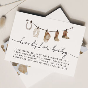 a_little_cowboy_books_for_baby_enclosure_card-r_7ndps9_2154 A Little Cowboy Books for Baby Enclosure Card
