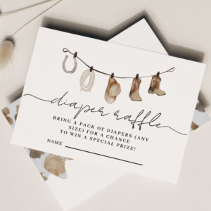 a_little_cowboy_is_on_the_way_diaper_raffle_enclosure_card-r_7ndp0m_2154 A Little Cowboy is on the way Diaper Raffle Enclosure Card