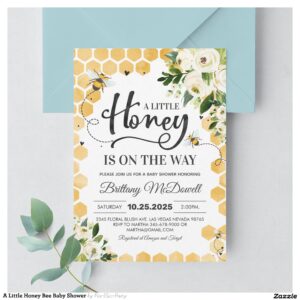 a_little_honey_bee_baby_shower_invitation-r_zzzf90_2154 A Little Honey Bee Baby Shower Invitation