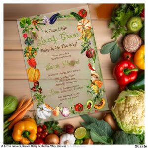 a_little_locally_grown_baby_is_on_the_way_shower_acrylic_invitations-r_ig9u0c_2154 A Little Locally Grown Baby Is On the Way Shower Acrylic Invitations