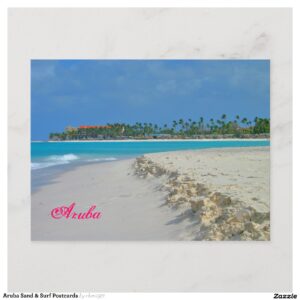 Aruba Sand & Surf Postcards
