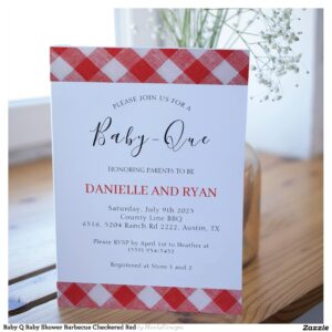 baby_q_baby_shower_barbecue_checkered_red_invitation-r_vocd50_2154 Baby Q Baby Shower Barbecue Checkered Red Invitation