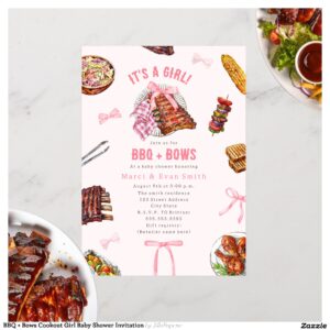 bbq_bows_cookout_girl_baby_shower_invitation-r_ifk78x_2154 BBQ + Bows Cookout Girl Baby Shower Invitation