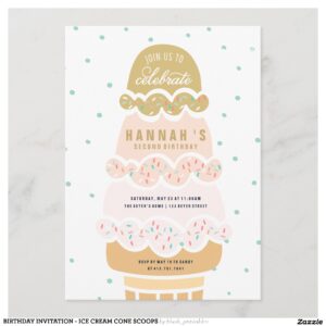 birthday_invitation_ice_cream_cone_scoops-rd99c8757d31d4613bf9f1ba129731f3a_tcvcs_2154 BIRTHDAY INVITATION - ICE CREAM CONE SCOOPS