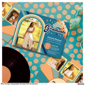 blue_orange_typography_summer_sun_graduation_invitation-r_v4npc9_2154 Blue Orange Typography Summer Sun Graduation Invitation
