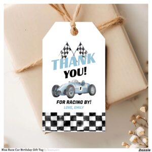 blue_race_car_birthday_gift_tag-r_zk6niw_2154 Blue Race Car Birthday Gift Tag