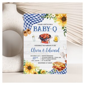 blue_sunflower_bbq_baby_shower_invitation-r_xg9d7z_2154 Blue Sunflower BBQ Baby Shower Invitation