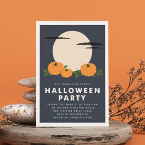 Pumpkin Patch Halloween Party Invitation