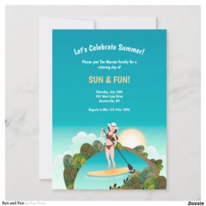 Sun and Fun Invitation