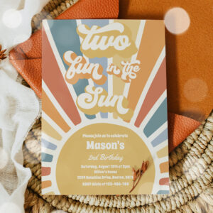 two_fun_in_the_sun_sunshine_2nd_birthday_party_invitation-r_aa0bp3_2154 Two Fun In The Sun Sunshine 2nd Birthday Party Invitation