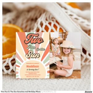 two_fun_in_the_sun_sunshine_2nd_birthday_photo_invitation-r_w7ok60_2154 Two Fun In The Sun Sunshine 2nd Birthday Photo Invitation