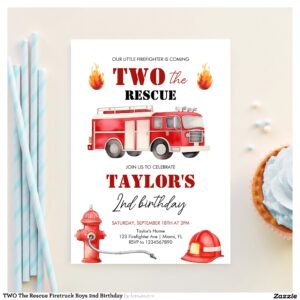 two_the_rescue_firetruck_boys_2nd_birthday_invitation-r_zktldi_2154 TWO The Rescue Firetruck Boys 2nd Birthday Invitation
