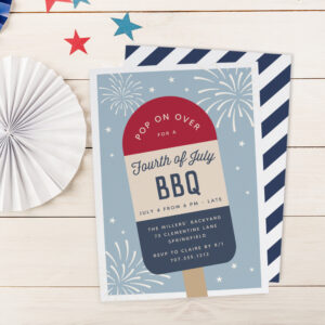 vintage_red_white_blue_pop_fourth_of_july_party_invitation-r_aajqsa_2154 Vintage Red White & Blue Pop Fourth of July Party Invitation