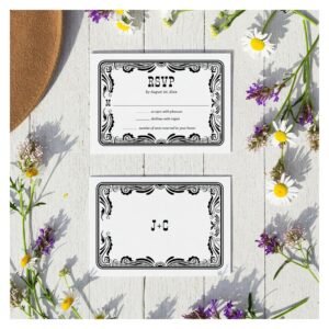 vintage_western_cowboy_country_wedding_rsvp_card-r_z6q640_2154-1 Vintage Western Cowboy Country Wedding RSVP Card