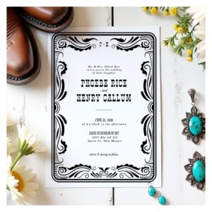 vintage_western_cowboy_rustic_country_wedding_invitation-r_in2189_2154 Vintage Western Cowboy Rustic Country Wedding Invitation