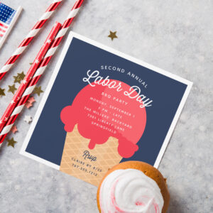 waffle_cone_labor_day_celebration_invitation-r_aai263_2154 Waffle Cone Labor Day Celebration Invitation
