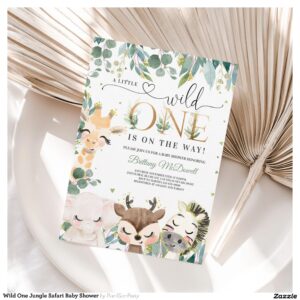 wild_one_jungle_safari_baby_shower_invitation-r_zi69qt_2154 Wild One Jungle Safari Baby Shower Invitation