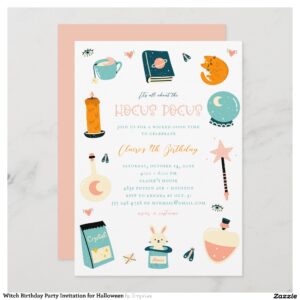 witch_birthday_party_invitation_for_halloween-rf949db969ad94a66bee1ec4aa8a14cd2_tcv4j_2154 Witch Birthday Party Invitation for Halloween