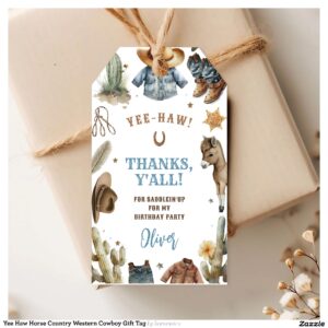 yee_haw_horse_country_western_cowboy_gift_tag-r_zktpi1_2154 Yee Haw Horse Country Western Cowboy Gift Tag